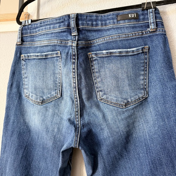 Kut from the Kloth High Rise Cathrine Fab Ab Boyfriend Denim Jeans - Picture 11 of 16